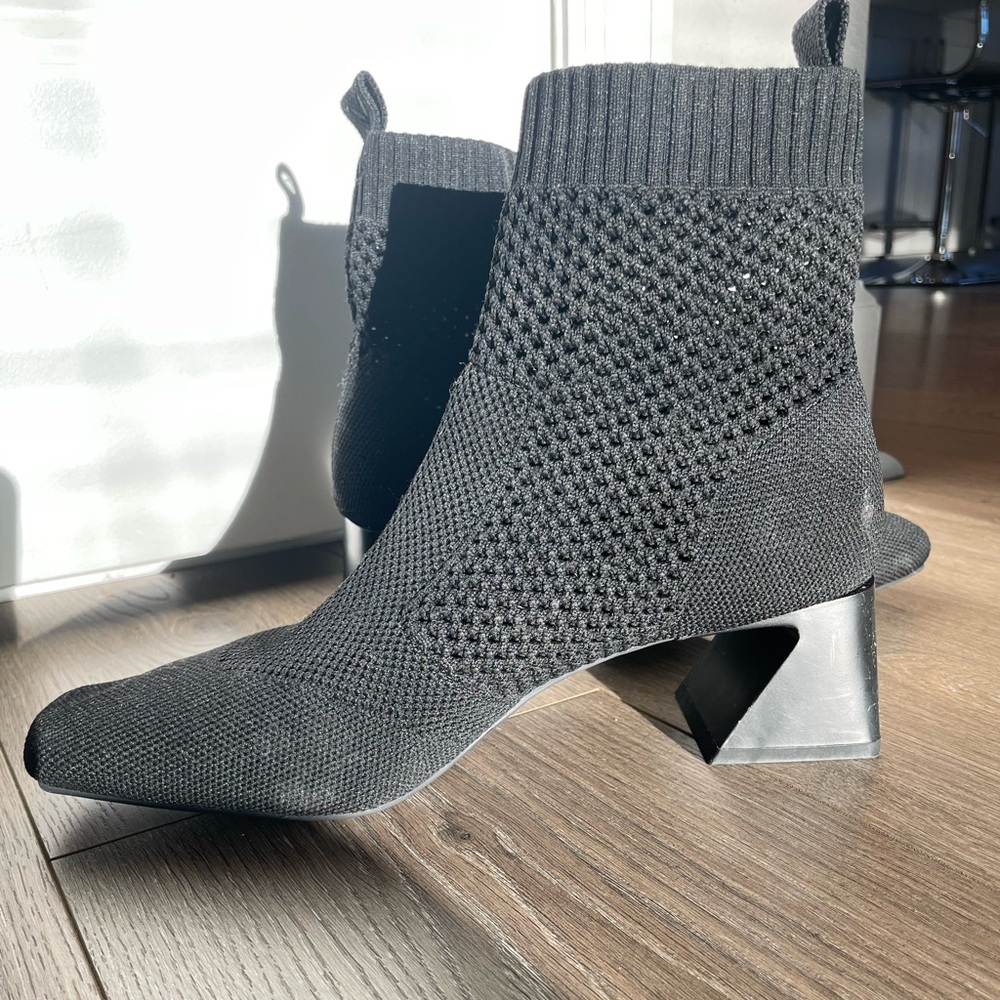 Black Over Ankle Bootie